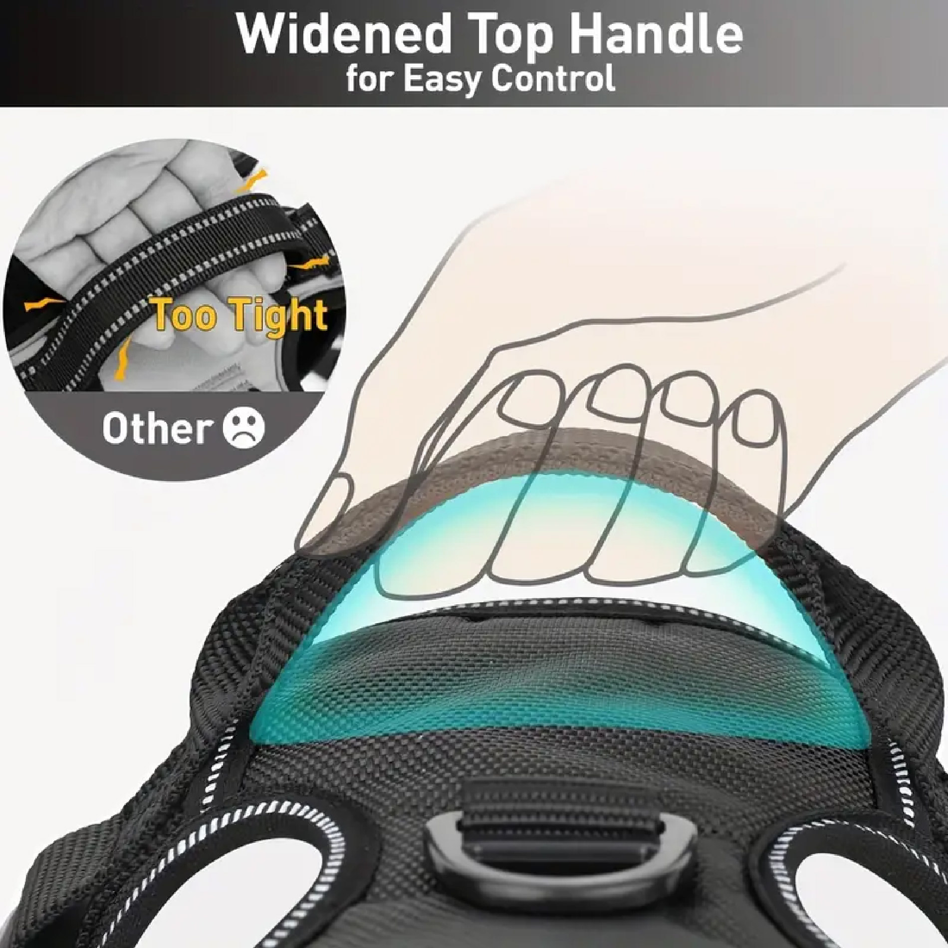 Miniatura 7 de Arnes Collar Perros Grandes Con Correa